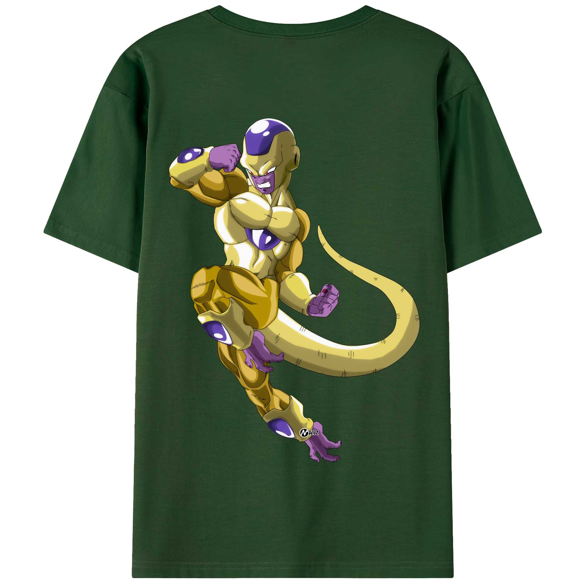 （画像用） ドラゴンボール フリーザ DRAGON BALL Frieza 綿100％半袖Tシャツ（背面プリント）